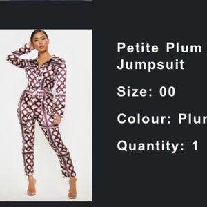 PrettyLittleThing jumpsuit